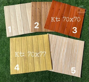 Xốp dán tường giả gỗ
