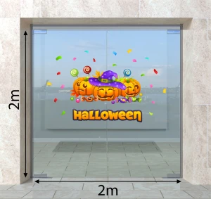 DECAL TRANG TRÍ HALLOWEEN BÍ NGÔ NGỘ NGHĨNH