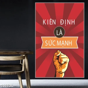 Slogan Kiên định là sức mạnh