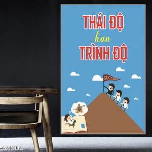 Slogan Thái Độ Hơn Trình Độ 4