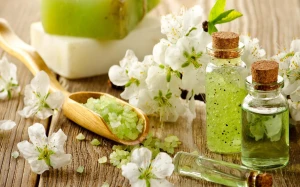 Tranh Spa xanh cùng hương cốm