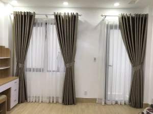 Màn vải 2 lớp chống nắng 02