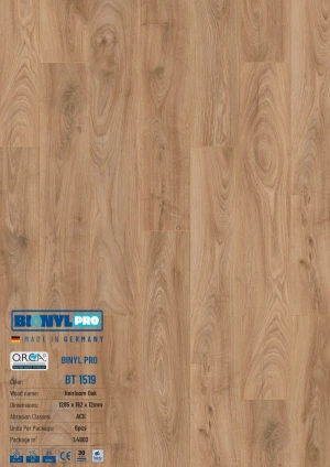 Sàn Gỗ Binyl Pro 12mm BT1519