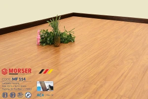 Sàn gỗ Morser 12mm cốt trắng MF114