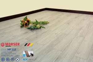Sàn gỗ Morser 12mm cốt trắng MF115