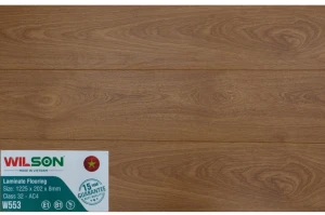 Sàn Gỗ Wilson 8mm bản lớn W553