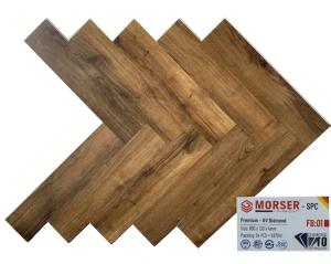 Sàn nhựa hèm khoá xương cá Morser 4mm FB01