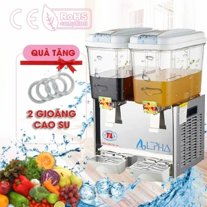 Máy Làm Mát Nước Trái Cây 18L - 2 Ngăn 36L