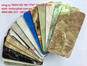 TẤM NHỰA PVC VÂN ĐÁ / TẤM NHỰA PVC ỐP TƯỜNG VÁCH GIÁ RẼ