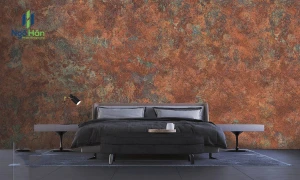 Giấy Dán Tường Hiệu Ứng Rỉ Sét