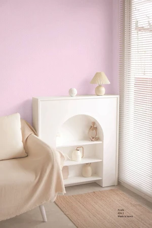 Giấy dán tường màu hồng