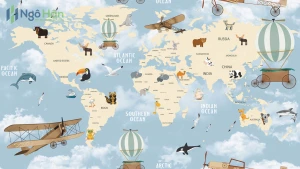 Giấy Dán Tường Trẻ Em 5138-1