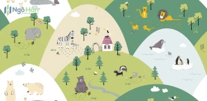 Giấy Dán Tường Trẻ Em 5157-1