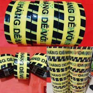 Băng Keo Hàng Dễ Vỡ Niêm Phong Hàng Hóa Dán Thùng Giá Rẻ Tại TPHCM