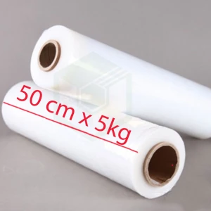 Màng PE Quấn Pallet 5kg 50cm Lõi 500 Gram