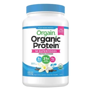 Bột Protein Hữu Cơ Orgain Organic Protein & Superfoods Hương Vani