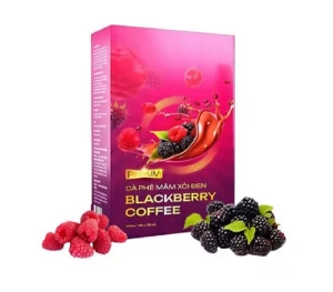 Cà Phê Mâm Xôi Đen Hỗ Trợ Giảm Cân Premium Blackberry Coffee
