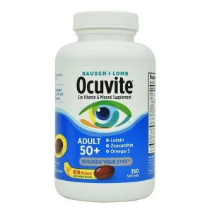 Ocuvite Adult 50 Bausch & Lomb Viên Uống Bổ Mắt Dành Cho Người Trên 50 Tuổi
