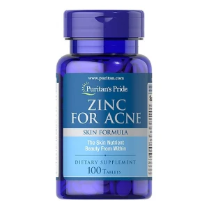 Viên Kẽm Ngừa Trị Mụn Zinc For Acne Puritan s Pride 100 Viên Của Mỹ