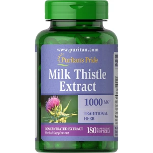 Viên Uống Bổ Gan Milk Thistle Extract Puritan s Pride 1000Mg 180 Viên Của Mỹ