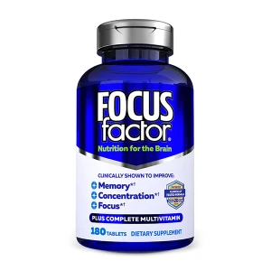 Viên Uống Bổ Não Tăng Cường Trí Nhớ Focus Factor 180 Viên Của Mỹ