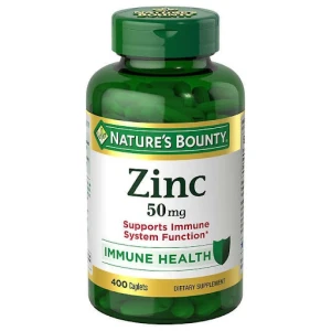 Viên Uống Bổ Sung Kẽm Nature s Bounty Zinc 50mg