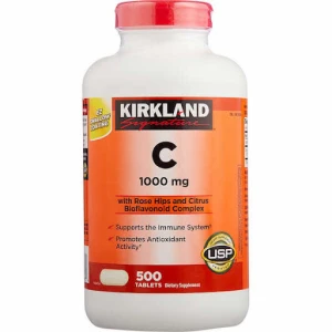 Viên Uống Bổ Sung Vitamin C 1000mg Kirkland Signature Của Mỹ