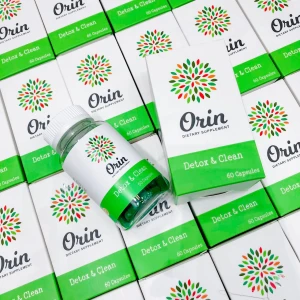 Viên Uống Giảm Mỡ Thanh Lọc Cơ Thể Detox & Clean Orin 60 Viên Của Mỹ