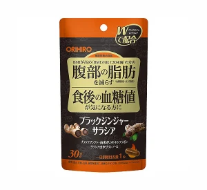 Viên Uống Gừng Đen Giảm Mỡ Orihiro Salacia