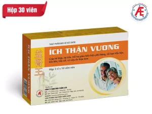 Thực phẩm bảo vệ sức khỏe Ích Thận Vương (3 vỉ x 10 viên)