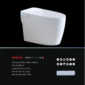 Bồn cầu thông minh shindo C8616