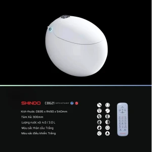 Bồn cầu thông minh shindo C8621