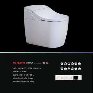 Bồn cầu thông minh Shindo C8652