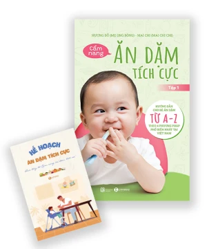 Cẩm nang ăn dặm tích cực - Tập 1 (Tặng kèm Kế hoạch Ăn dặm tích cực) Nhà sách Thái Hà