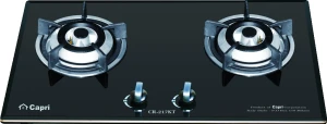 Bếp gas âm kính 2 lò Capri CR-217KT