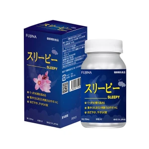 Viên uống hỗ trợ ngủ ngon Fujina Sleepy 80 viên