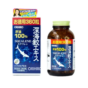 Viên uống sụn vi cá mập Squalene Orihiro 360 viên