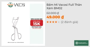 Bấm Mi Vacosi Full Thân Xám BM02
