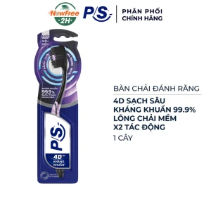 Bàn Chải Đánh Răng P/S 4D Kháng Khuẩn (1 Cây)