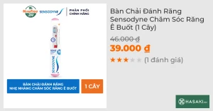Bàn Chải Đánh Răng Sensodyne Chăm Sóc Răng Ê Buốt (1 Cây)