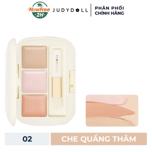 Bảng Che Khuyết Điểm Judydoll 3 Màu - 02 Che Quầng Thâm 2.7g