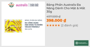 Bảng Phấn Australis Đa Năng Dành Cho Mặt & Mắt 30g