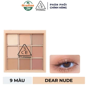 Bảng Phấn Mắt 3CE Multi Eye Color - Dear Nude 8.5g