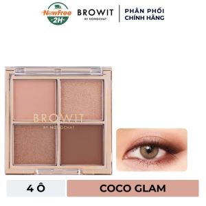 Bảng Phấn Mắt Browit Coco Glam Màu Trung Tính 4 Ô