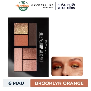 Bảng Phấn Mắt Maybelline 6 Ô Màu Brooklyn Orange 6.1g