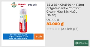 Bộ 2 Bàn Chải Đánh Răng Colgate (Màu Ngẫu Nhiên)