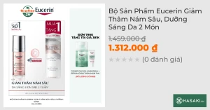 Bộ Sản Phẩm Eucerin Giảm Thâm Nám Sâu, Dưỡng Sáng Da 2 Món