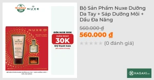 Bộ Sản Phẩm Nuxe Dưỡng Da Tay Sáp Dưỡng Môi Dầu Đa Năng