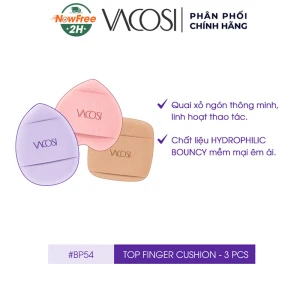 Bông Cushion Vacosi Xỏ Ngón Mini BP54-02 (3 Cái)