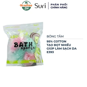 Bông Tắm Suri 95% Cotton - E393